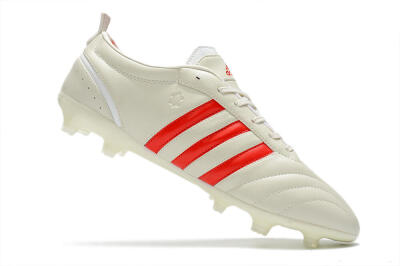 Adidas Adipure FG Low-Tops Football Boots - Beige/Red