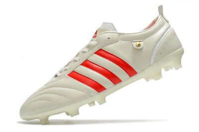 Adidas Adipure FG Low-Tops Football Boots - Beige/Red