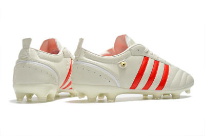 Adidas Adipure FG Low-Tops Football Boots - Beige/Red