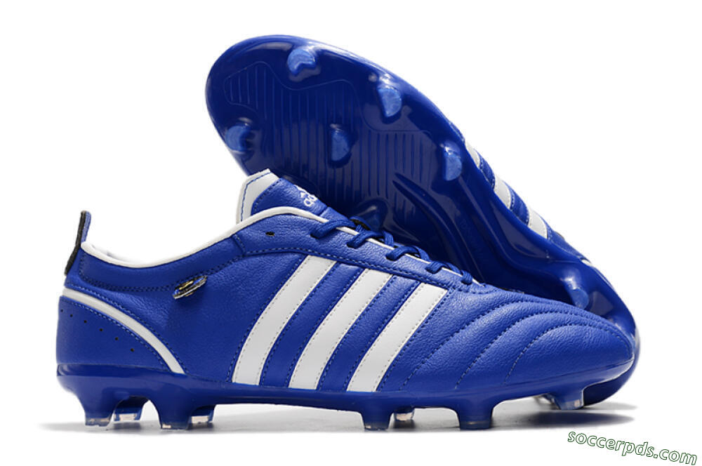 Adidas Adipure FG Low-Tops Football Boots - Blue/White 1