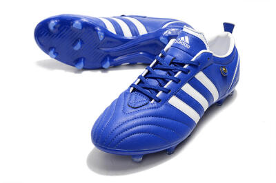 Adidas Adipure FG Low-Tops Football Boots - Blue/White