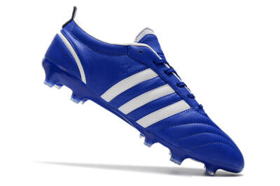 Adidas Adipure FG Low-Tops Football Boots - Blue/White