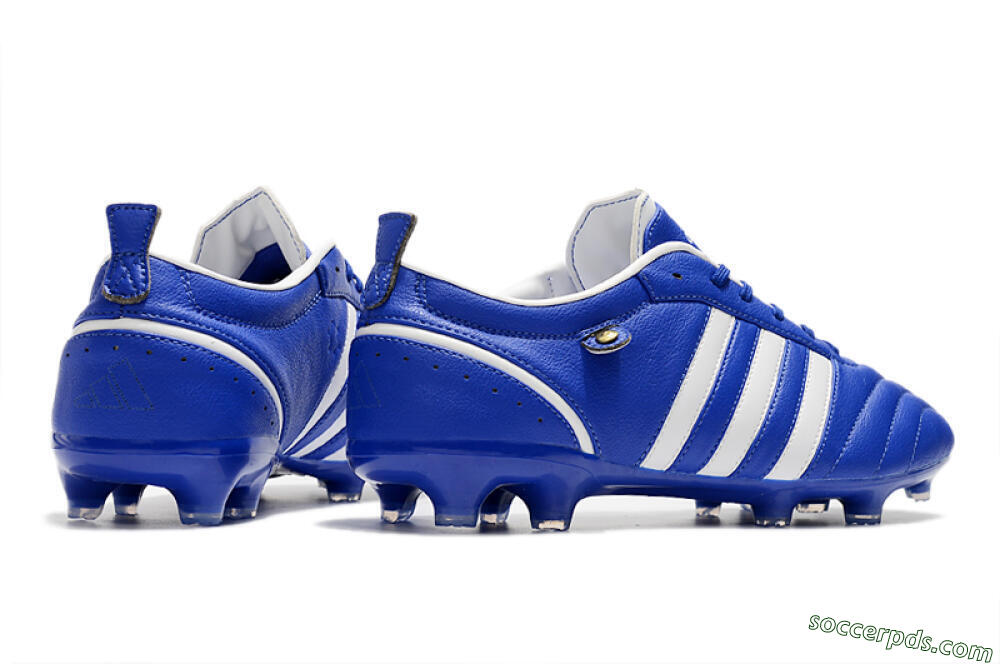 Adidas Adipure FG Low-Tops Football Boots - Blue/White 6