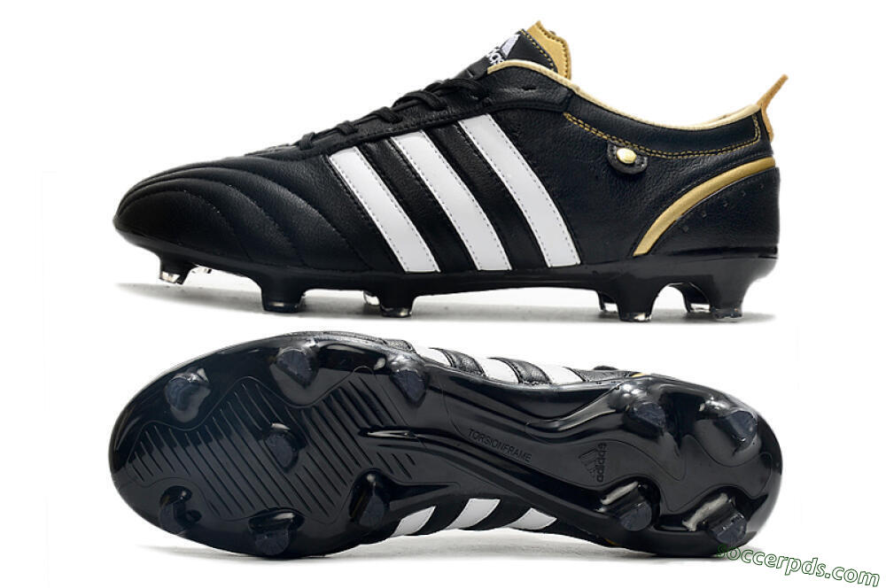 Adidas Adipure FG Low-Tops Football Boots - Black/White 0
