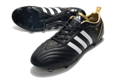 Adidas Adipure FG Low-Tops Football Boots - Black/White