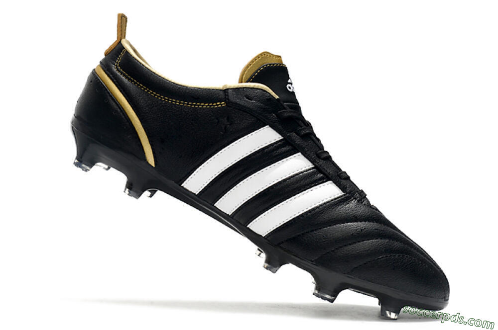 Adidas Adipure FG Low-Tops Football Boots - Black/White 4