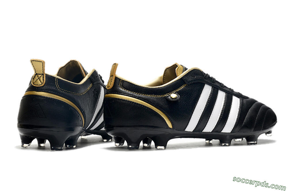 Adidas Adipure FG Low-Tops Football Boots - Black/White 6