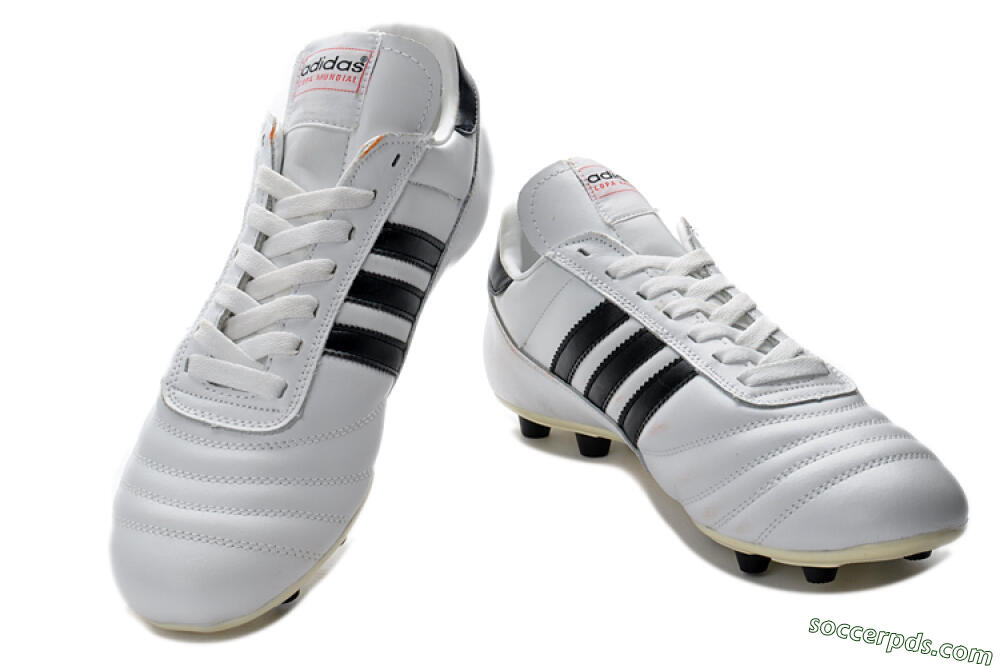 Adidas Copa Mundial Made in Germany FG Low-Tops Football Boots - White/Black 3