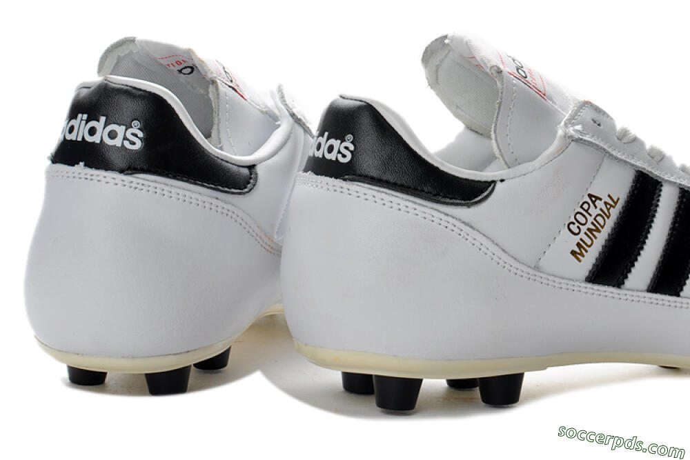Adidas Copa Mundial Made in Germany FG Low-Tops Football Boots - White/Black 7