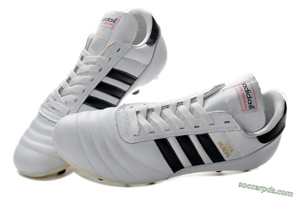 Adidas Copa Mundial Made in Germany FG Low-Tops Football Boots - White/Black 2