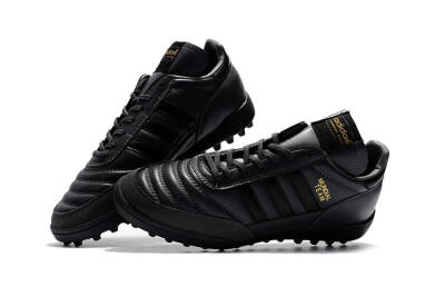 Adidas Copa Mundial Team Astro TF Low-Tops Football Shoes - Black/Gold
