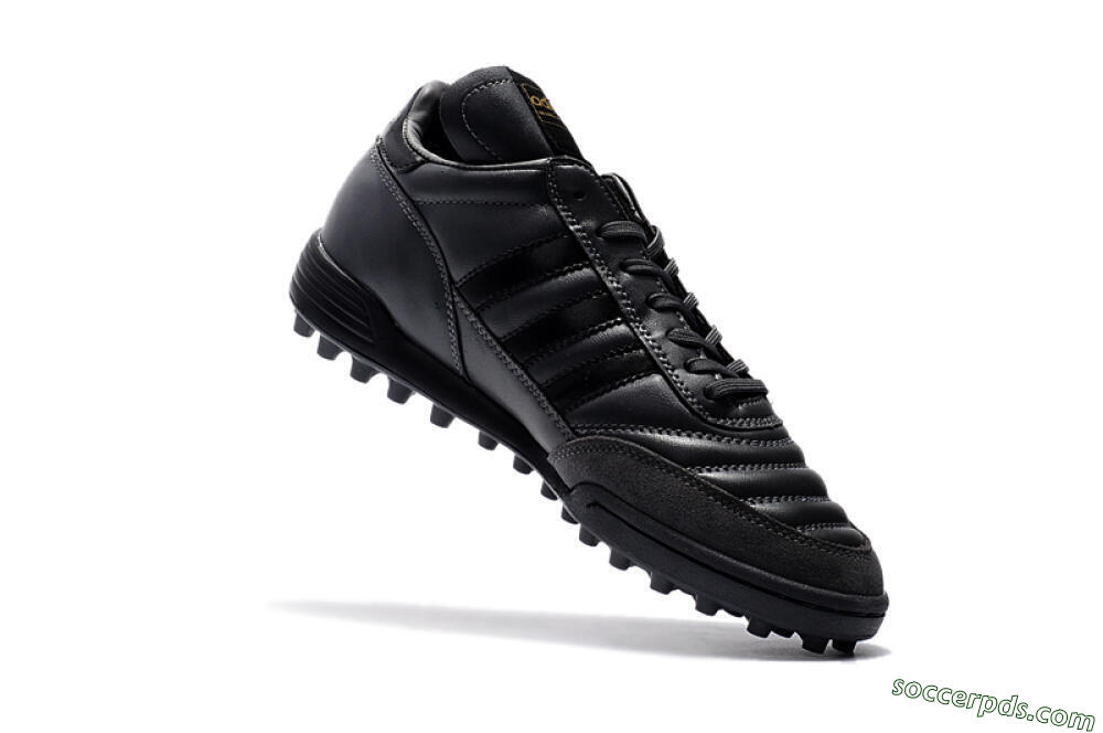 Adidas Copa Mundial Team Astro TF Low-Tops Football Shoes - Black/Gold 7