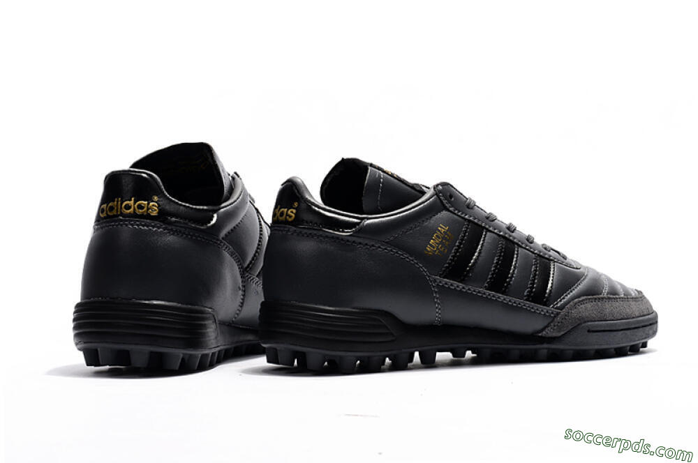 Adidas Copa Mundial Team Astro TF Low-Tops Football Shoes - Black/Gold 9