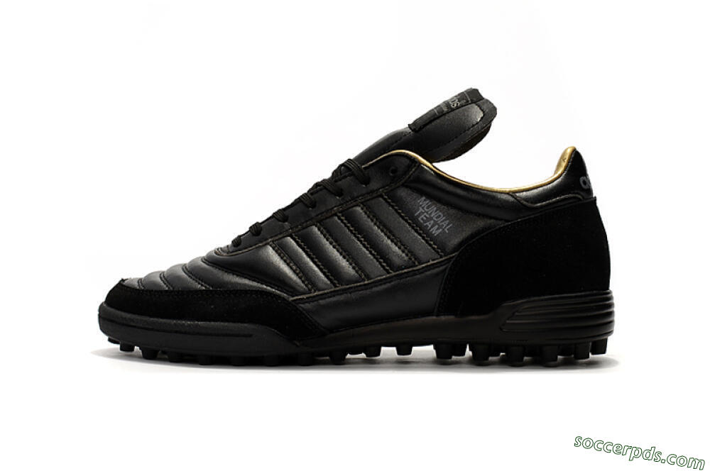 Adidas Copa Mundial Team Astro TF Low-Tops Football Shoes - Black/White 2