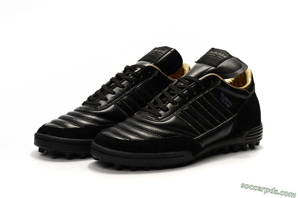 Adidas Copa Mundial Team Astro TF Low-Tops Football Shoes - Black/White 5