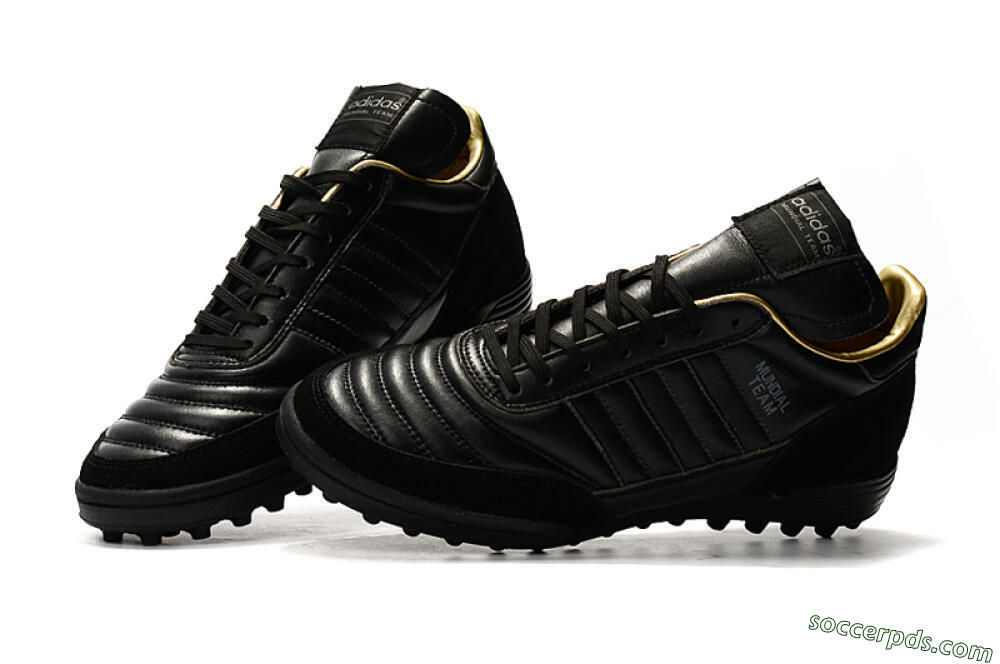 Adidas Copa Mundial Team Astro TF Low-Tops Football Shoes - Black/White 6