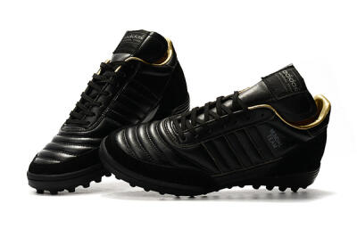 Adidas Copa Mundial Team Astro TF Low-Tops Football Shoes - Black/White