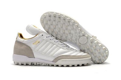 Adidas Copa Mundial Team Modern Craft TF Low-Tops Football Shoes - White/Gold/Grey