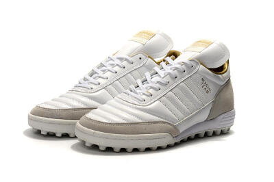 Adidas Copa Mundial Team Modern Craft TF Low-Tops Football Shoes - White/Gold/Grey