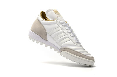 Adidas Copa Mundial Team Modern Craft TF Low-Tops Football Shoes - White/Gold/Grey