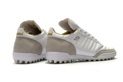 Adidas Copa Mundial Team Modern Craft TF Low-Tops Football Shoes - White/Gold/Grey