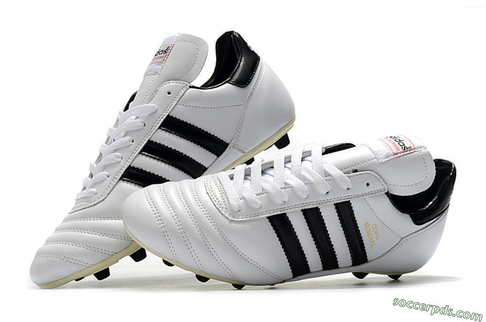 Adidas Copa Mundial Made in Germany FG Low-Tops Football Boots - White/Black 3