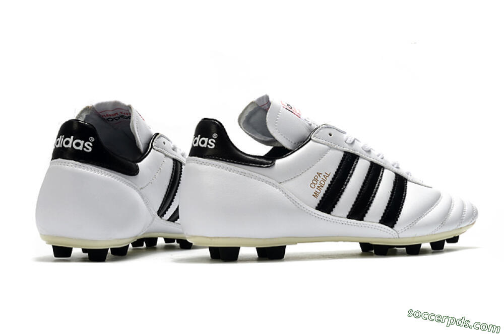 Adidas Copa Mundial Made in Germany FG Low-Tops Football Boots - White/Black 4