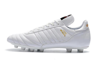 Adidas Copa Mundial Made in Germany FG Low-Tops Football Boots - White/Gold