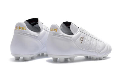 Adidas Copa Mundial Made in Germany FG Low-Tops Football Boots - White/Gold