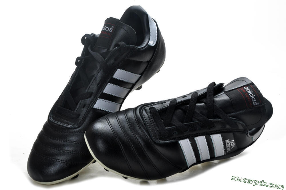 Adidas Copa Mundial Made in Germany FG Low-Tops Football Boots - Black/White 4