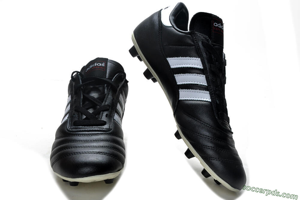 Adidas Copa Mundial Made in Germany FG Low-Tops Football Boots - Black/White 7