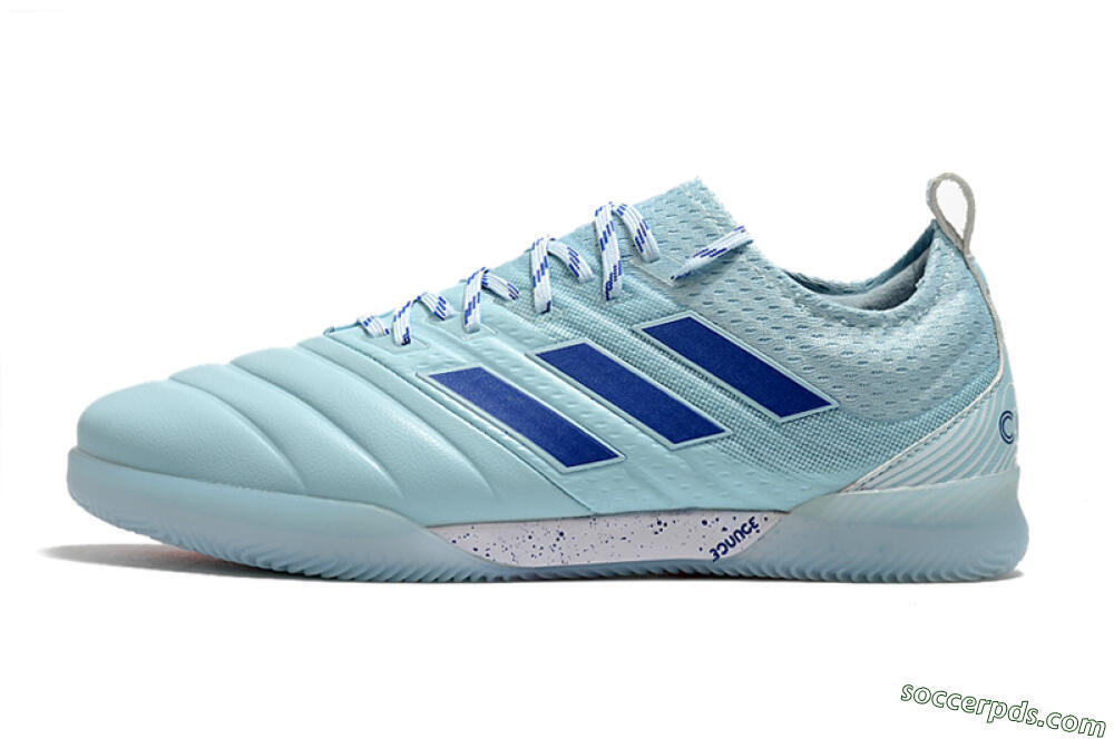 Adidas Copa Tango 20.1 IC Low-Tops Football Shoes - Jade/Blue/White 2