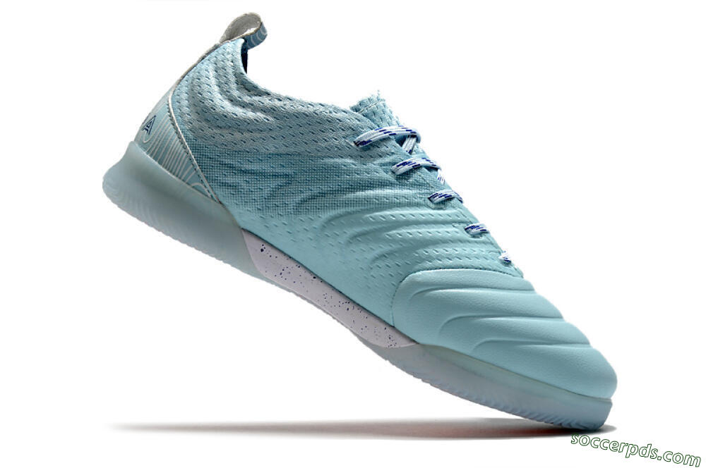 Adidas Copa Tango 20.1 IC Low-Tops Football Shoes - Jade/Blue/White 4