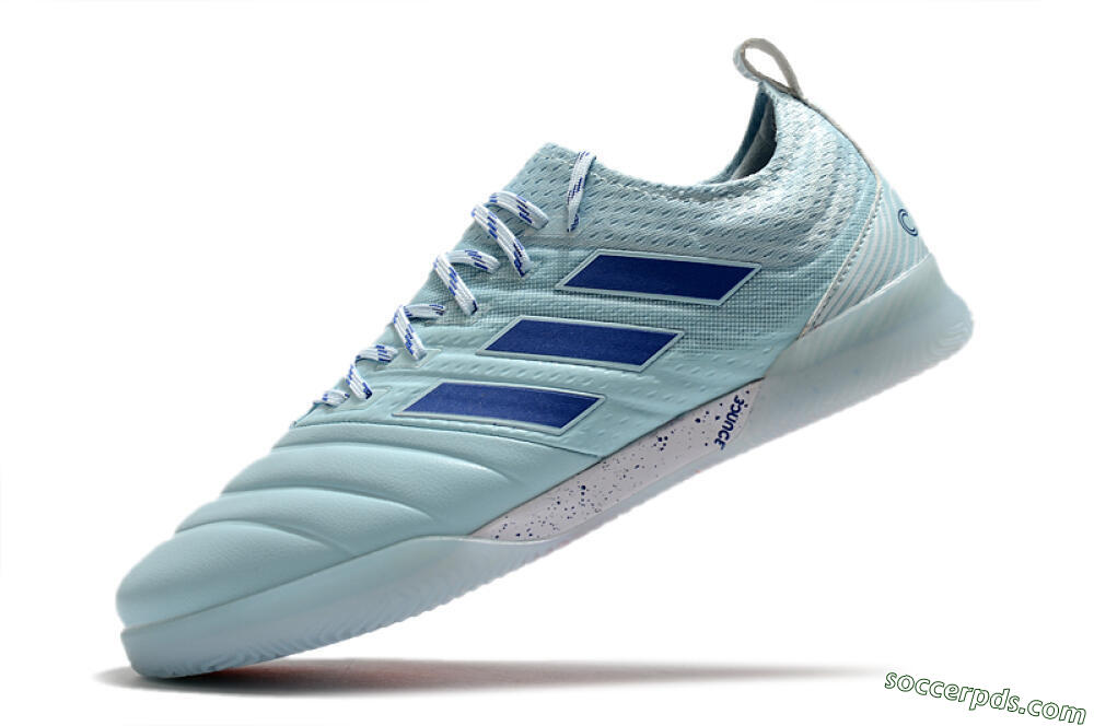 Adidas Copa Tango 20.1 IC Low-Tops Football Shoes - Jade/Blue/White 5