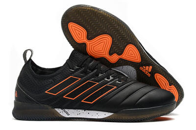 Adidas Copa Tango 20.1 IC Low-Tops Football Shoes - Black/Orange
