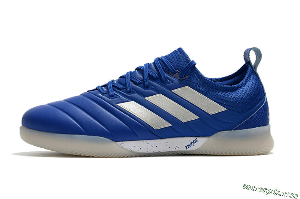 Adidas Copa Tango 20.1 IC Low-Tops Football Shoes - Blue/White 2