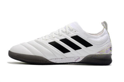 Adidas Copa Tango 20.1 IC Low-Tops Football Shoes - White/Black/Purple