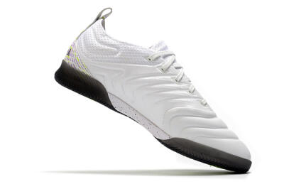 Adidas Copa Tango 20.1 IC Low-Tops Football Shoes - White/Black/Purple