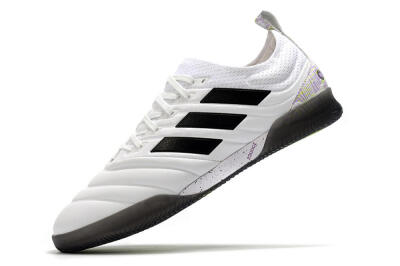 Adidas Copa Tango 20.1 IC Low-Tops Football Shoes - White/Black/Purple