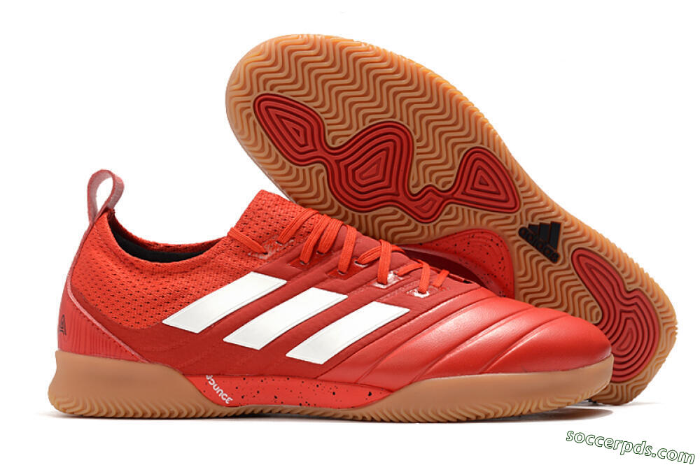 Adidas Copa Tango 20.1 IC Low-Tops Football Shoes - Red/White 1