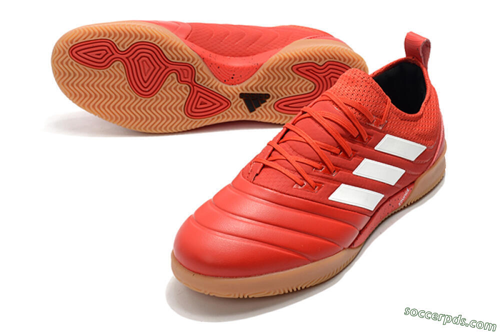 Adidas Copa Tango 20.1 IC Low-Tops Football Shoes - Red/White 3