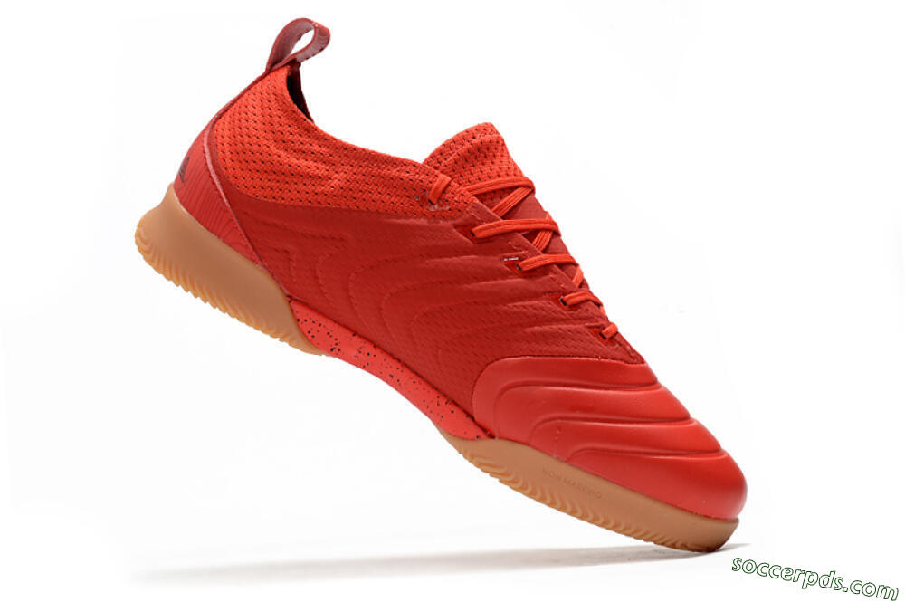 Adidas Copa Tango 20.1 IC Low-Tops Football Shoes - Red/White 4