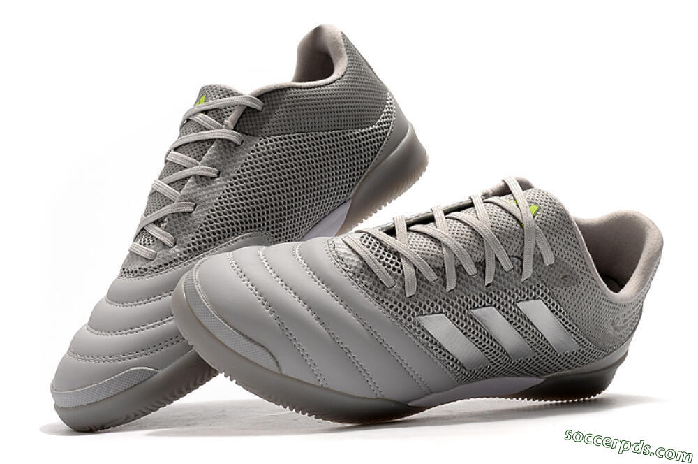 Adidas Copa Tango 20.1 IC Low-Tops Football Shoes - Grey/White 6