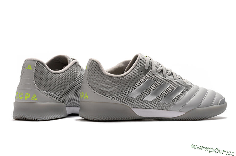 Adidas Copa Tango 20.1 IC Low-Tops Football Shoes - Grey/White 9