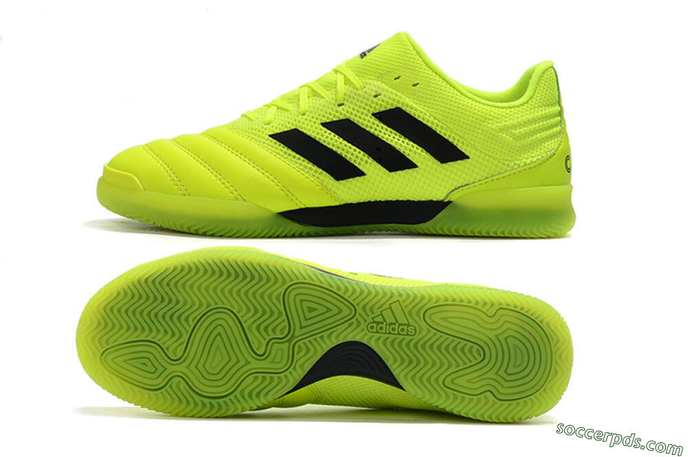 Adidas Copa Tango 20.1 IC Low-Tops Football Shoes - Yellow/Black 0