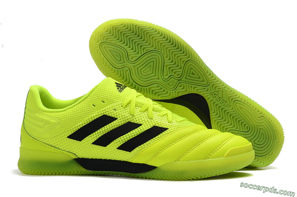 Adidas Copa Tango 20.1 IC Low-Tops Football Shoes - Yellow/Black 1