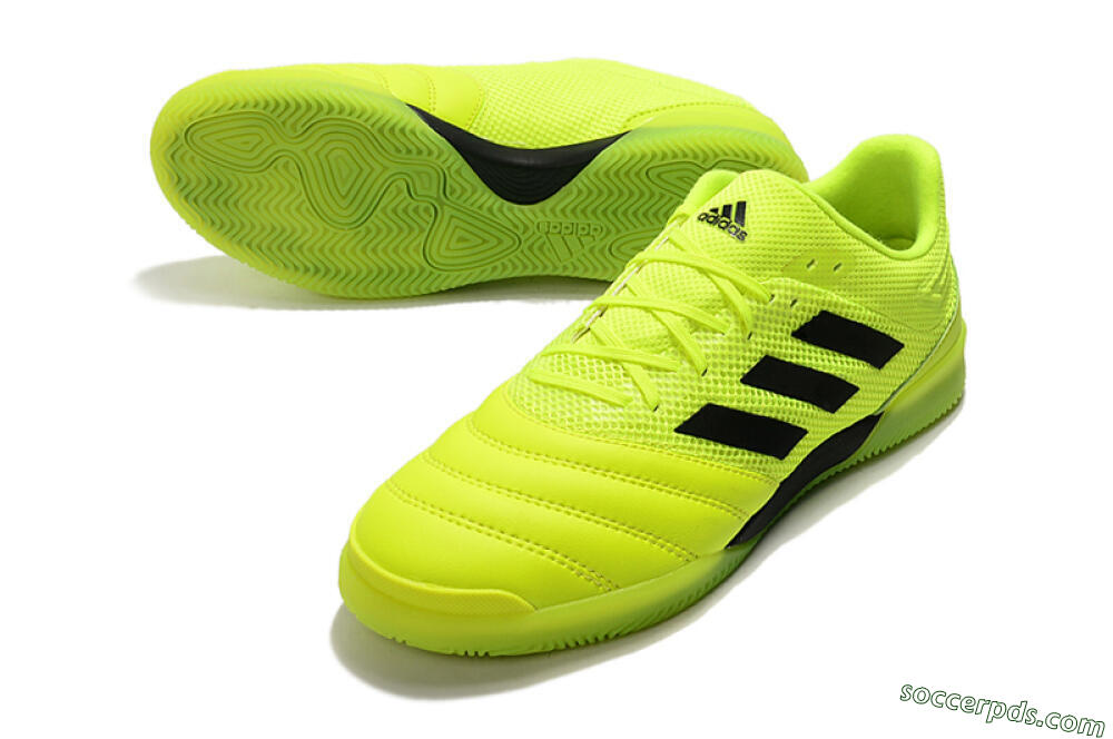 Adidas Copa Tango 20.1 IC Low-Tops Football Shoes - Yellow/Black 3