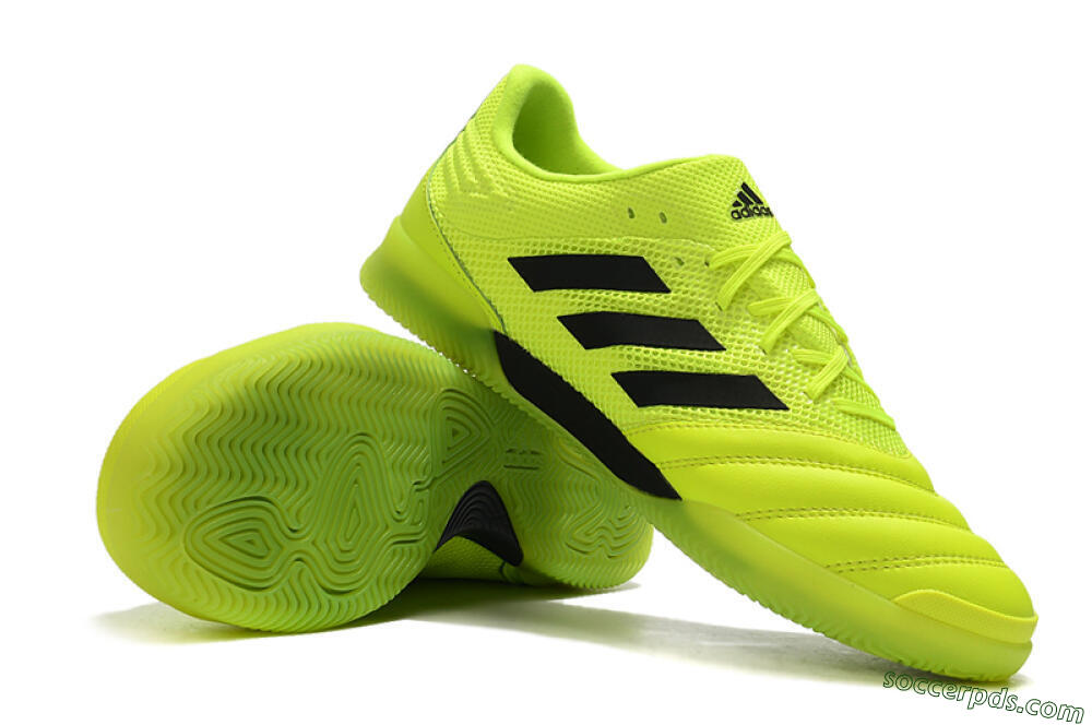 Adidas Copa Tango 20.1 IC Low-Tops Football Shoes - Yellow/Black 4