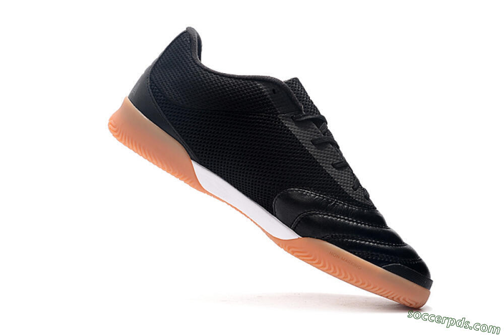 Adidas Copa Tango 20.1 IC Low-Tops Football Shoes - Black/White/Brown 4
