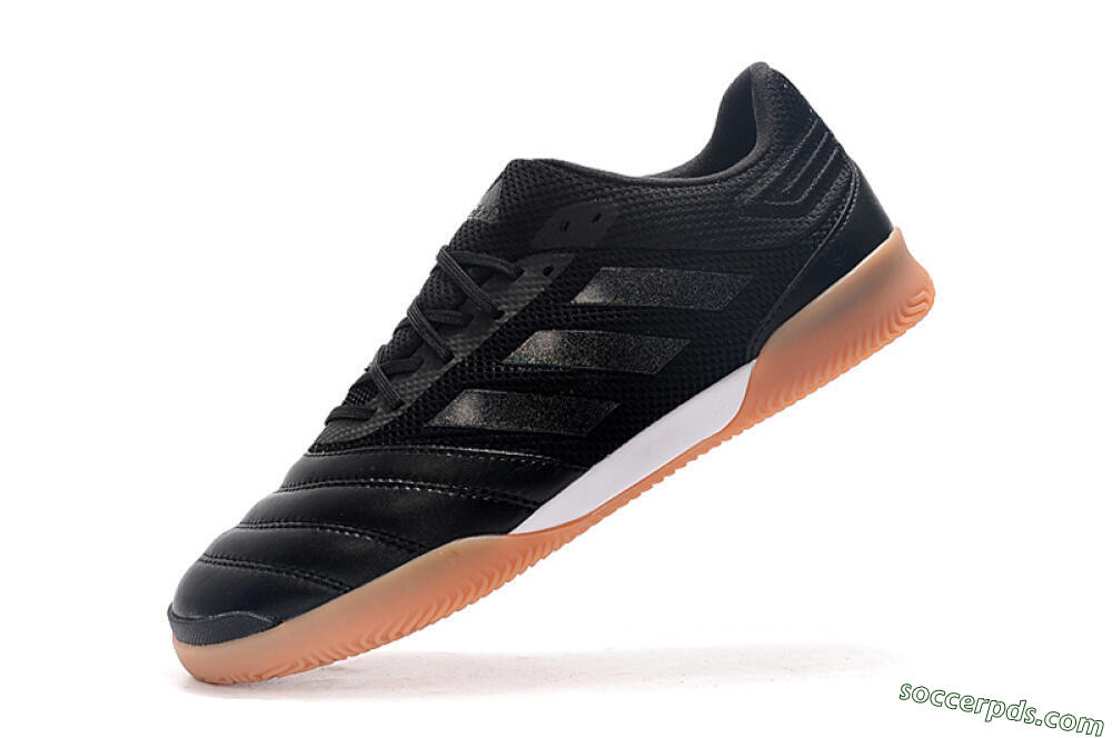 Adidas Copa Tango 20.1 IC Low-Tops Football Shoes - Black/White/Brown 5